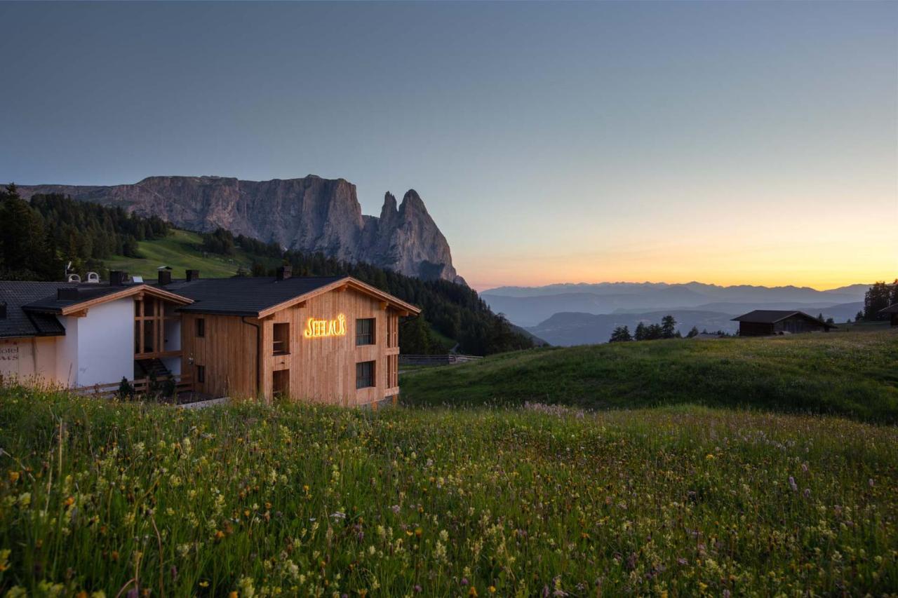 Hotel Seelaus Alpe Di Siusi Exterior foto