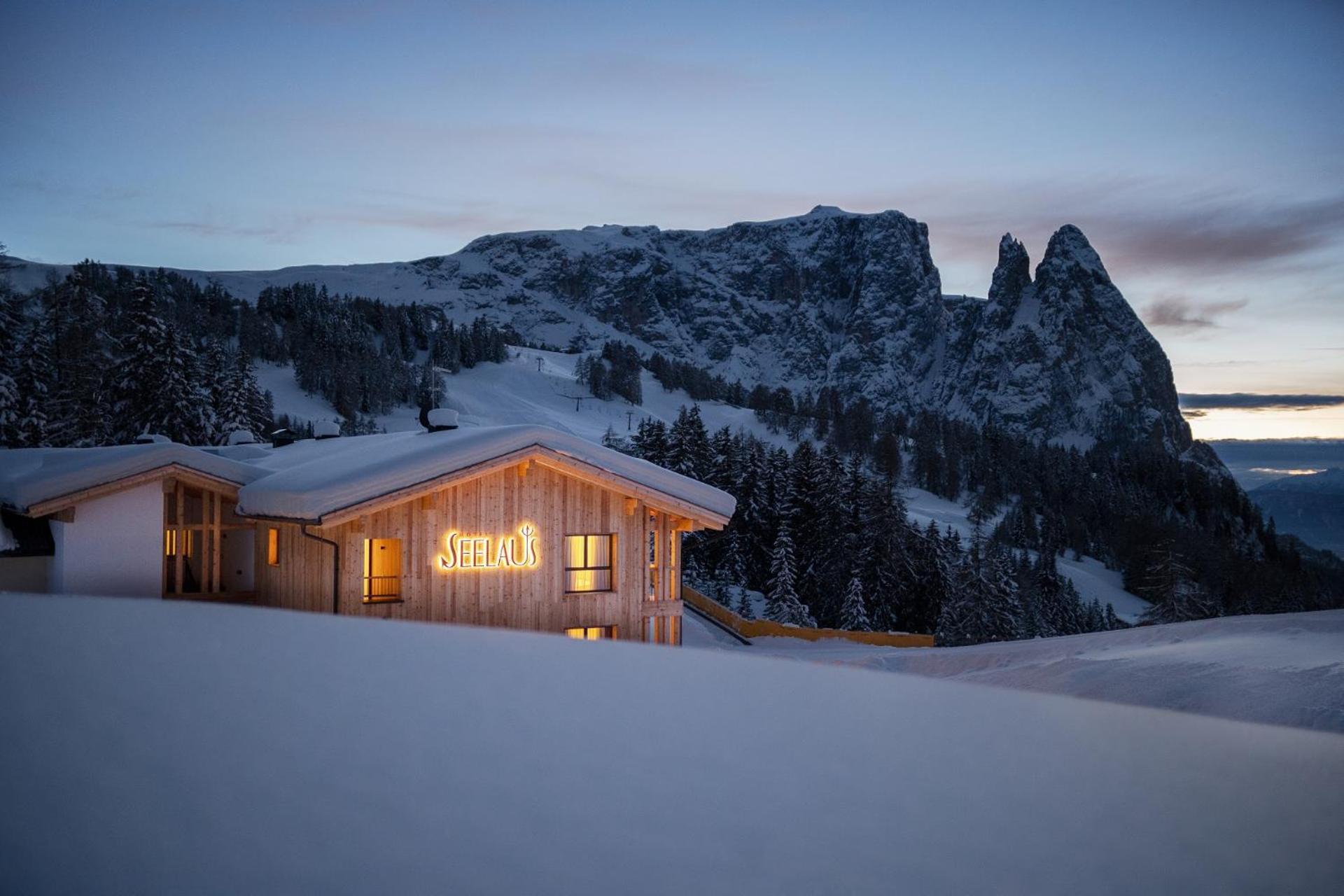 Hotel Seelaus Alpe Di Siusi Exterior foto